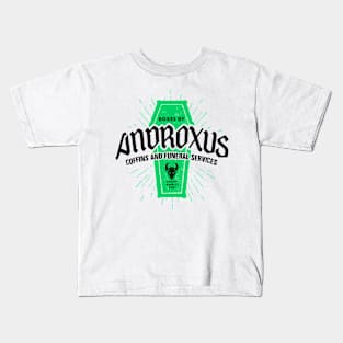 Androxus (dark) Paladins Champion Logo Kids T-Shirt